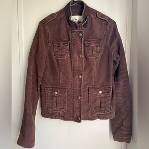 Abercrombie & Fitch Dark Brown Utility Jacket